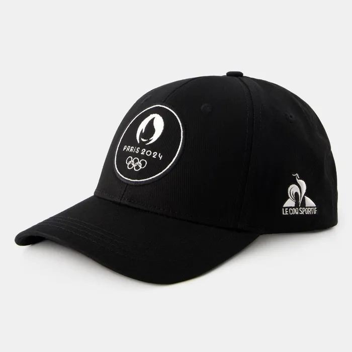 Caps MenWomen Le Coq Sportif Paris 2024 Cap Black