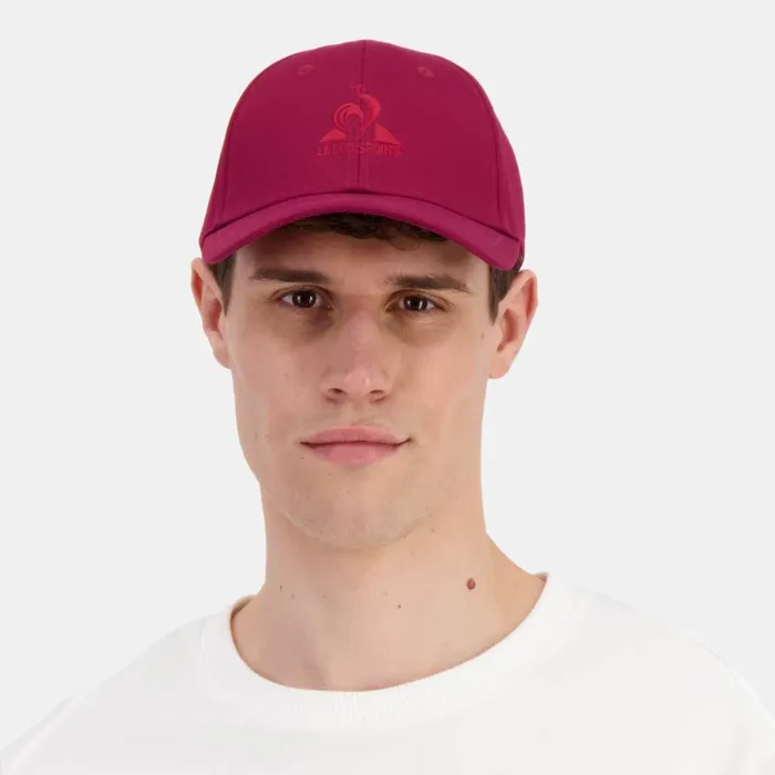 Caps MenWomen Le Coq Sportif Ton Sur Ton Cap Rambo Red