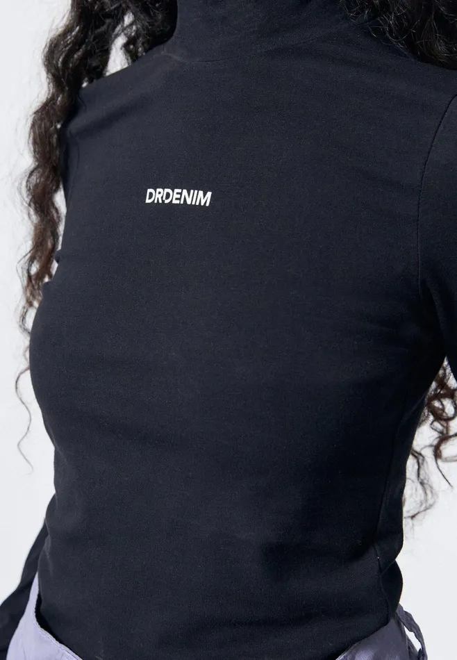 Carah Top 8211 Black LT Black Lt Women Dr Denim Longsleeves