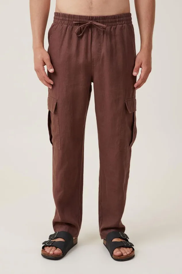 Cargo Linen Pant Chocolate Cargo Men Cotton On Pants Cargo Linen Pant Chocolate Cargo Men Cotton On Pants