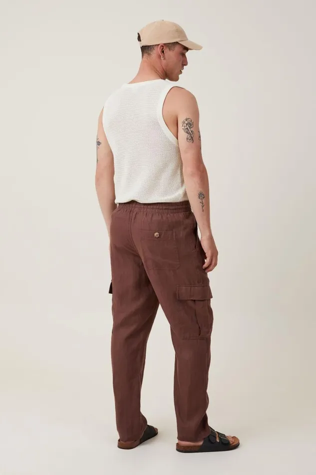 Cargo Linen Pant Chocolate Cargo Men Cotton On Pants Cargo Linen Pant Chocolate Cargo Men Cotton On Pants