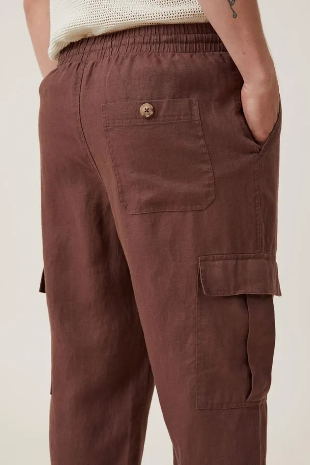 Cargo Linen Pant Chocolate Cargo Men Cotton On Pants Cargo Linen Pant Chocolate Cargo Men Cotton On Pants