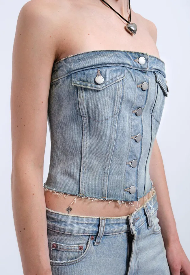 Carli Tube Top 8211 Canyon Light Vintage Canyon Light Vintage Women Dr Denim Tees and Tanks