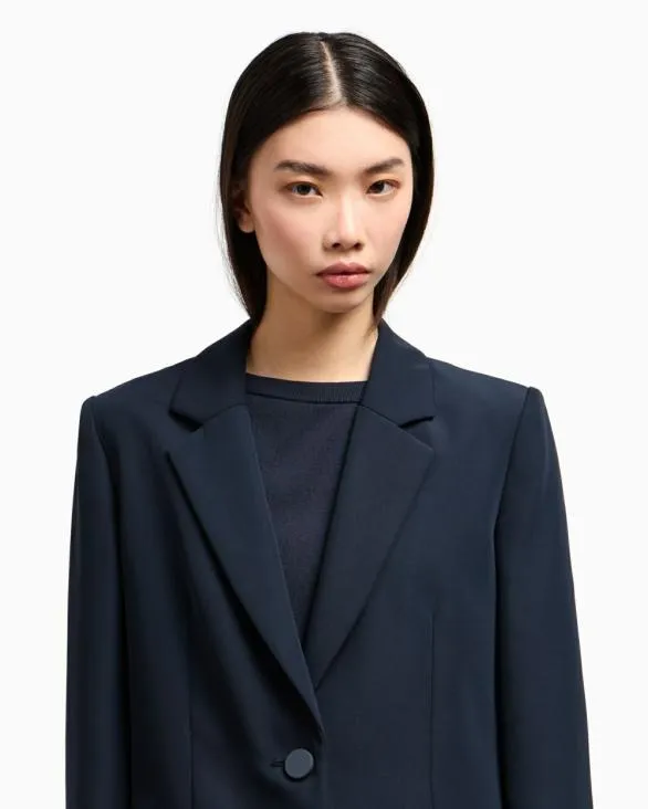 Casual Jackets Navyblue Women Armani Matching Sets Casual Jackets Navyblue Women Armani Matching Sets