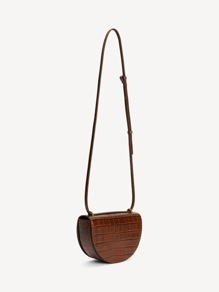 Cebelle Leather Shoulder Bag Bison Women By Malene Birger Bags