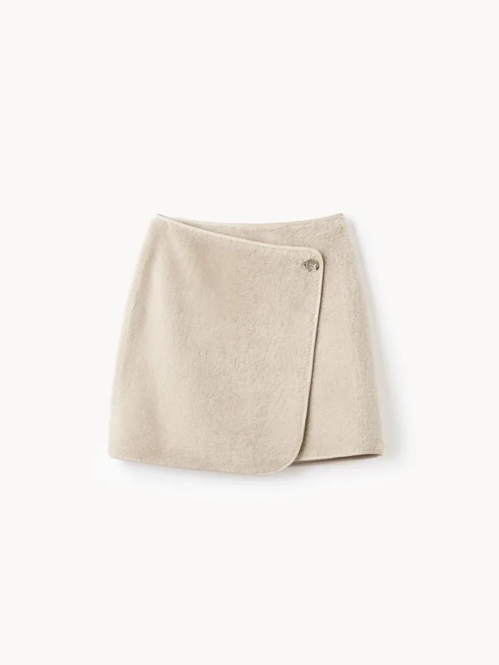 Chani Midi Skirt Warm Sand Women By Malene Birger Skirts