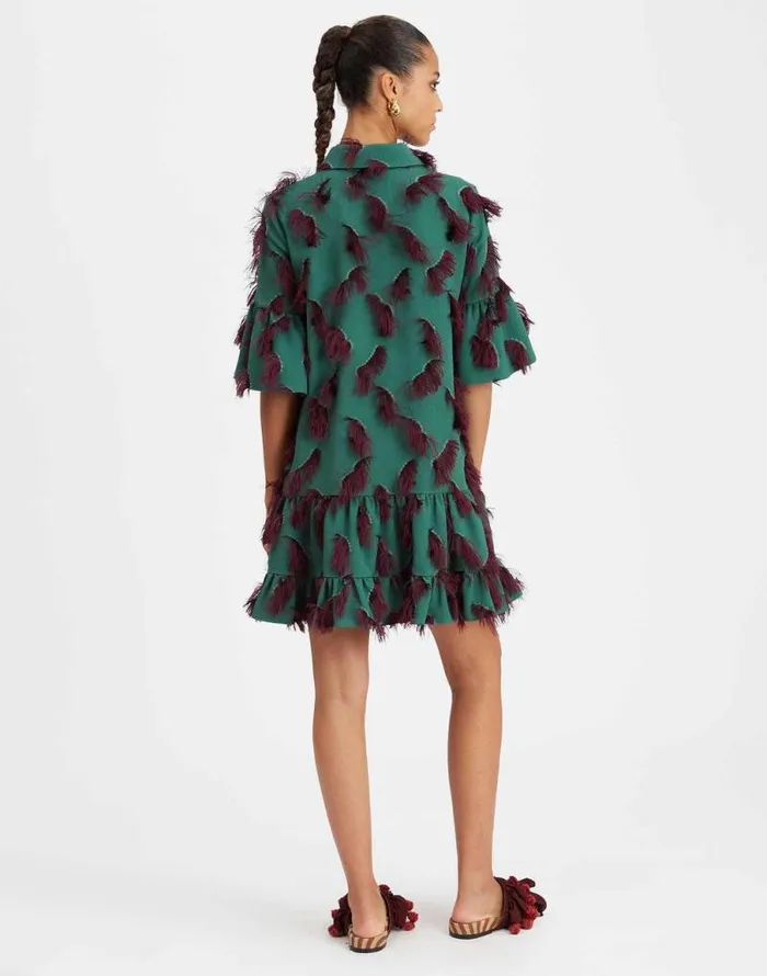 Choux Dress Hotspot Emerald Women La Double J Dresses Choux Dress Hotspot Emerald Women La Double J Dresses