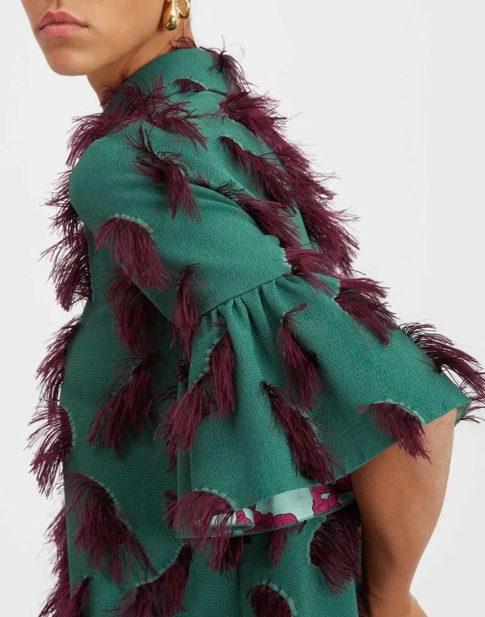 Choux Dress Hotspot Emerald Women La Double J Dresses Choux Dress Hotspot Emerald Women La Double J Dresses