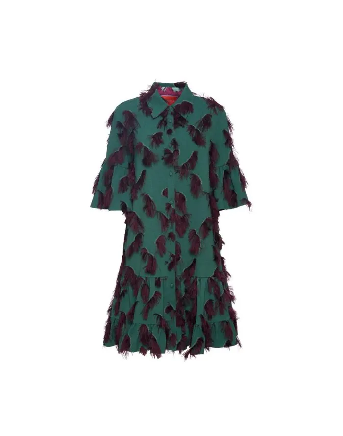 Choux Dress Hotspot Emerald Women La Double J Dresses Choux Dress Hotspot Emerald Women La Double J Dresses