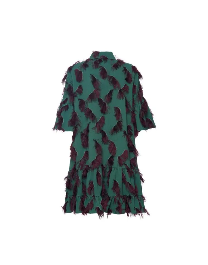 Choux Dress Hotspot Emerald Women La Double J Dresses Choux Dress Hotspot Emerald Women La Double J Dresses