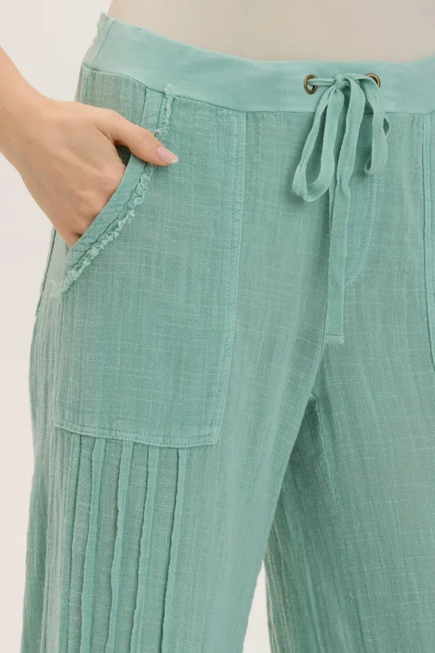 Clothing Crops XCVI Ace Pant Aquifer Pigment