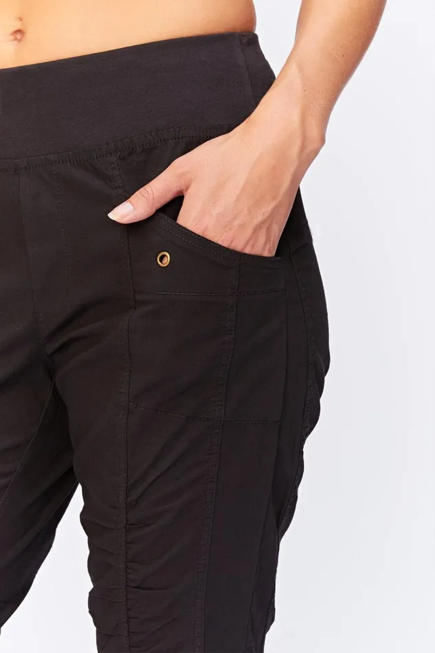 Clothing Crops XCVI Iris Crop Black
