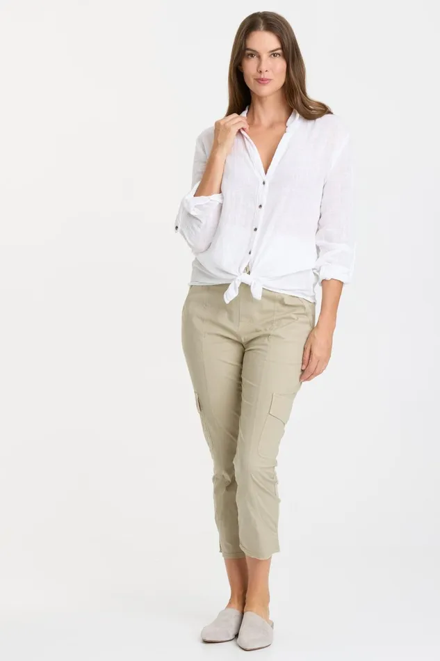 Clothing Crops XCVI Lilou Legging 20 Pastel Rosemary