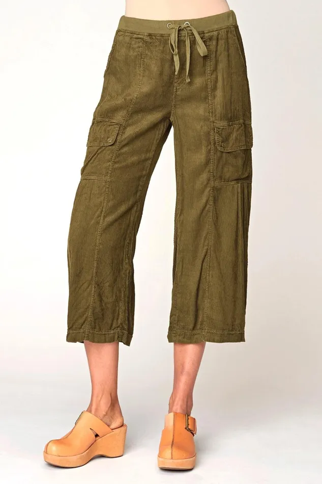 Clothing Crops XCVI Skell Gaucho Hunter Green