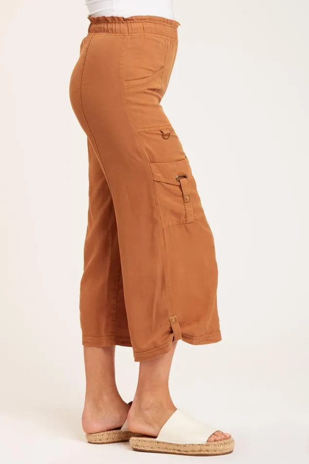 Clothing Crops XCVI Sumas Culotte Terra Cotta