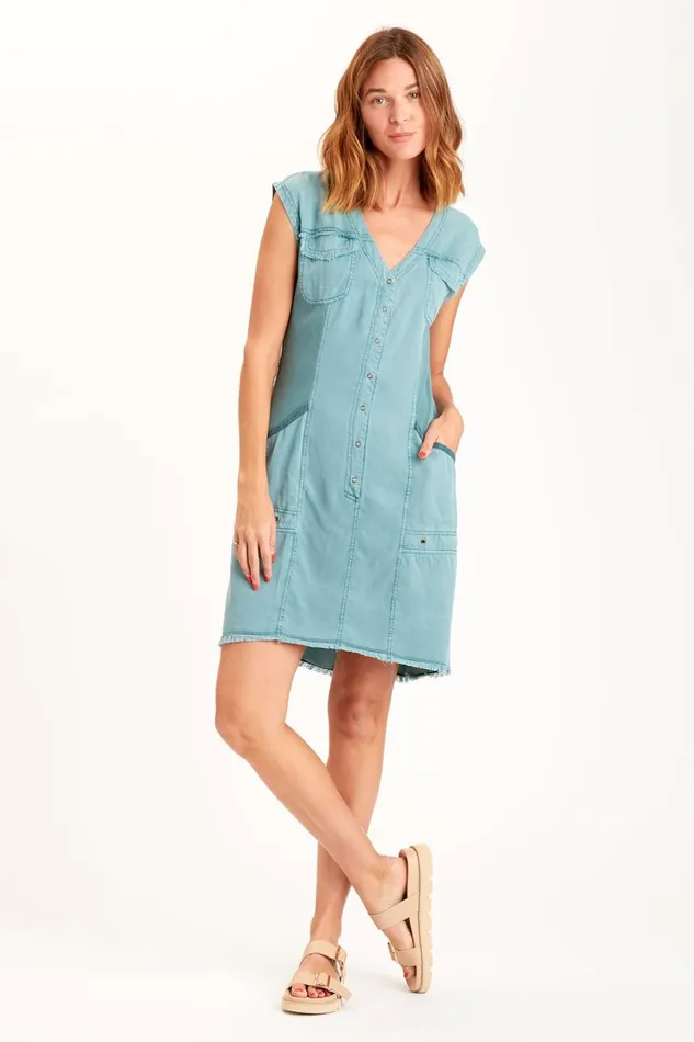 Clothing Dresses XCVI Austen Shirt Dress Folk Tale