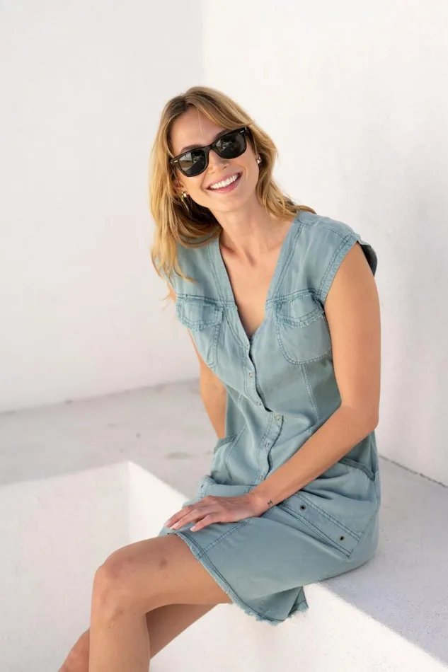 Clothing Dresses XCVI Austen Shirt Dress Folk Tale