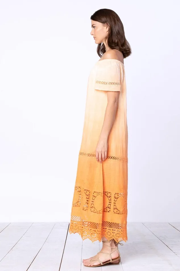 Clothing Dresses XCVI Larae Dress Ember Glow