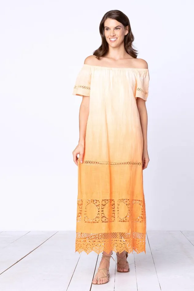 Clothing Dresses XCVI Larae Dress Ember Glow