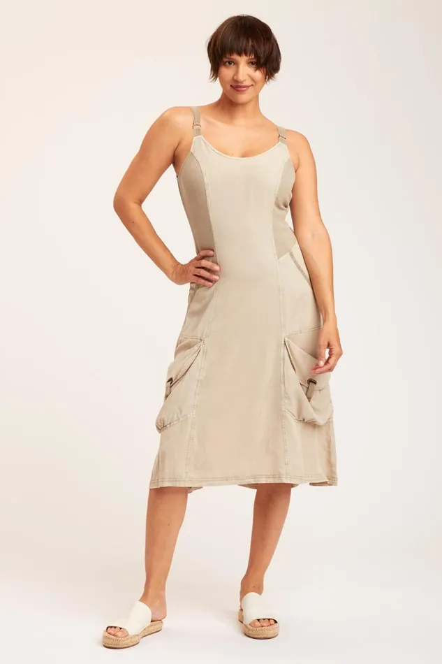 Clothing Dresses XCVI Pepper Tank Dress Merino Wool Pigment