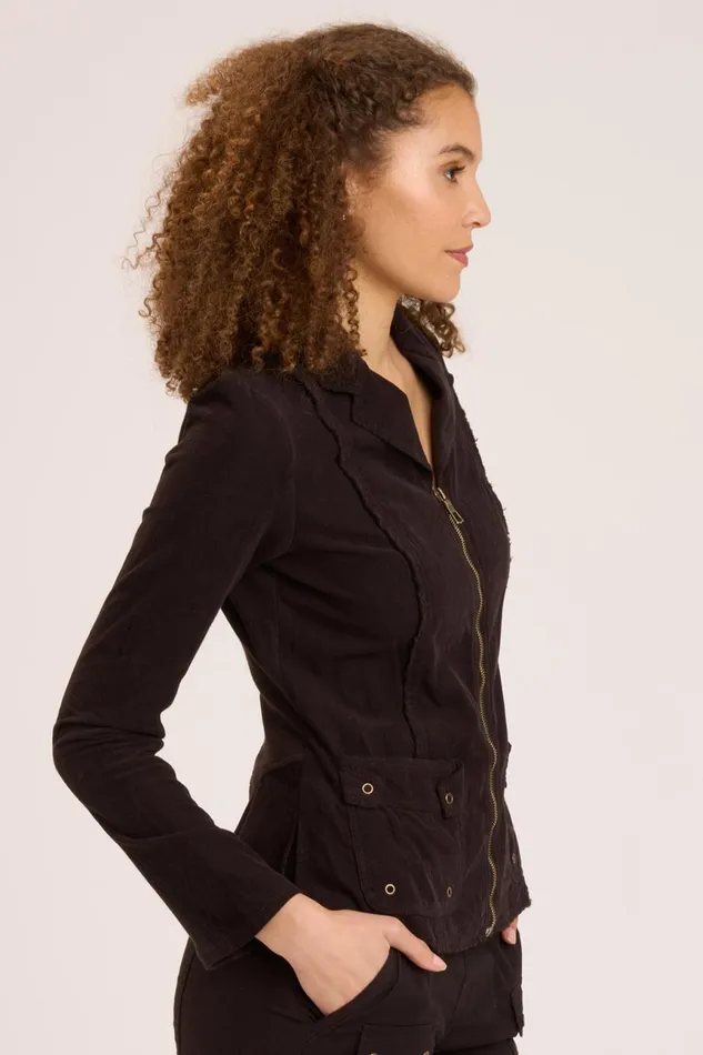 Clothing Jackets XCVI Cord Raphael Blazer Black
