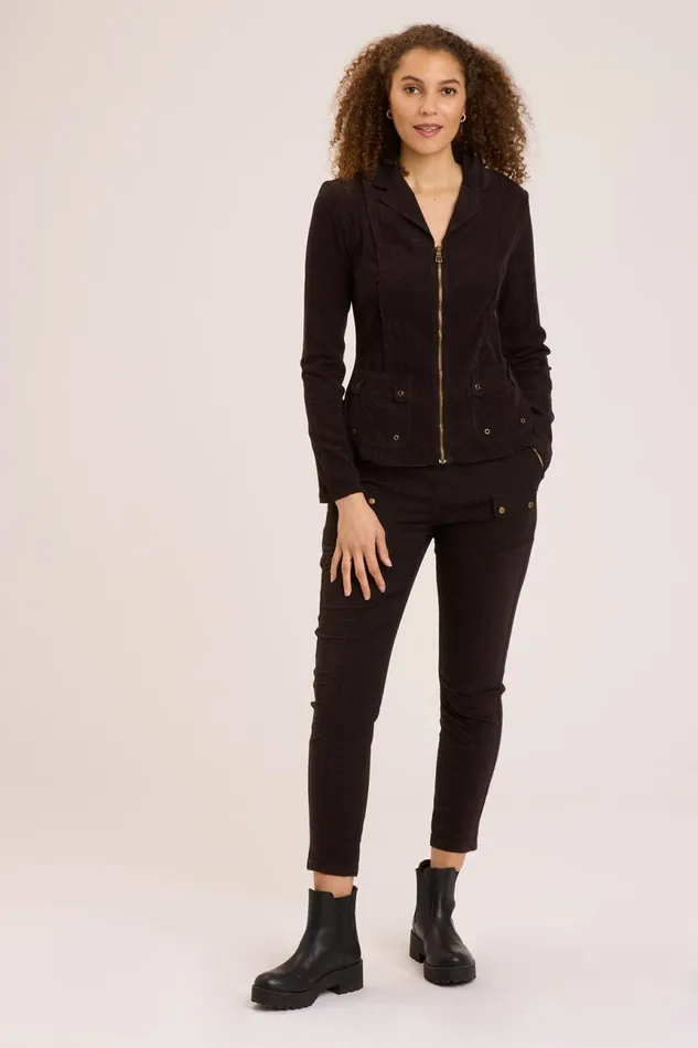 Clothing Jackets XCVI Cord Raphael Blazer Black