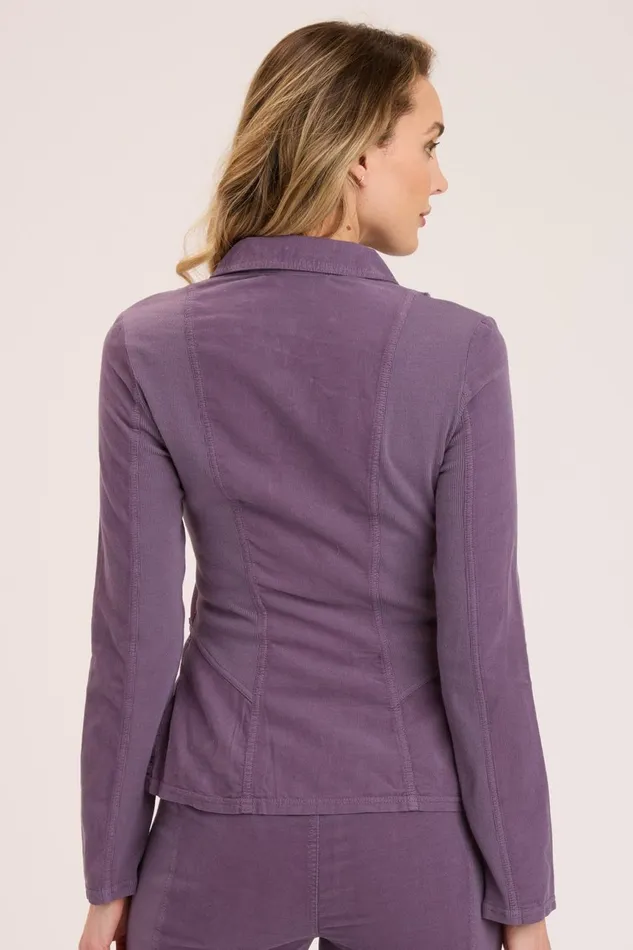 Clothing Jackets XCVI Cord Raphael Blazer Black Adder