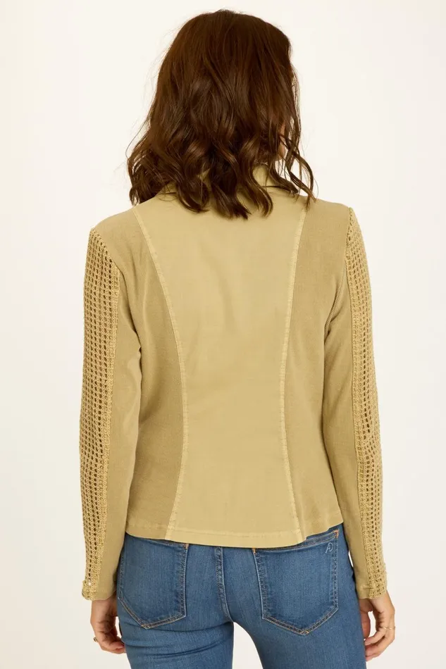 Clothing Jackets XCVI Danica Jacket Linwood Sands Pigment