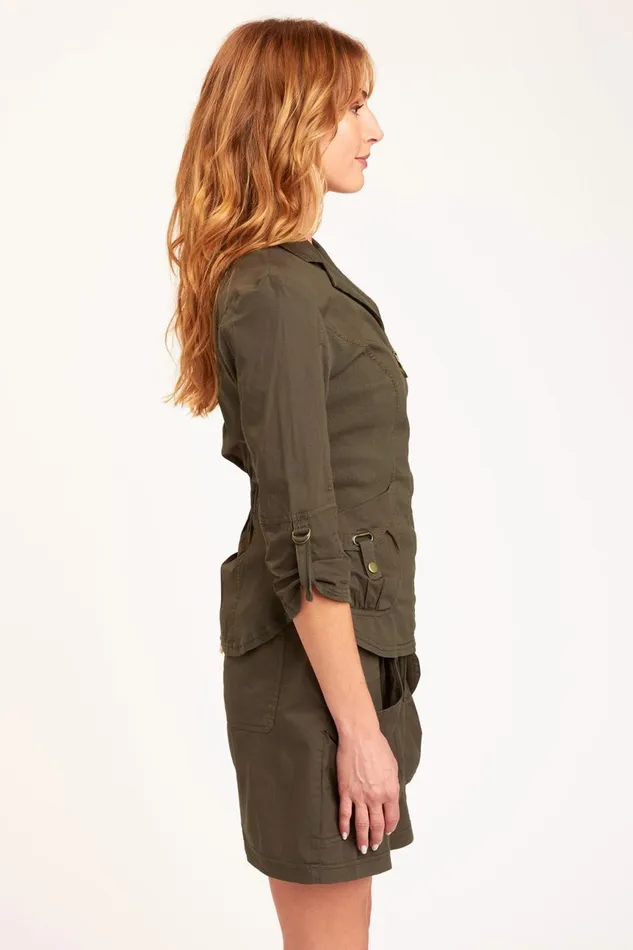 Clothing Jackets XCVI Drake Jacket Deep Fern