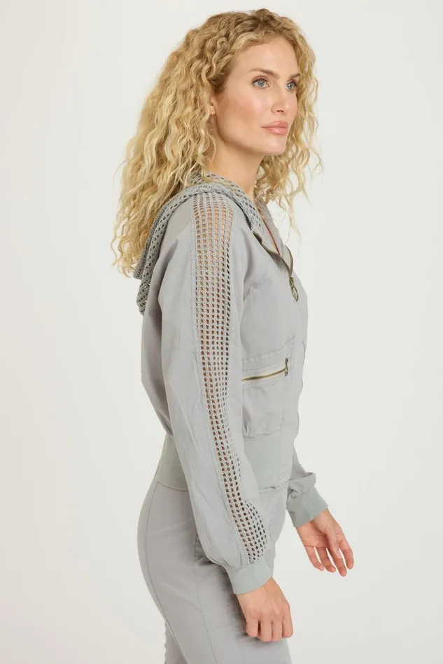 Clothing Jackets XCVI Gillian Bomber Lead Cast