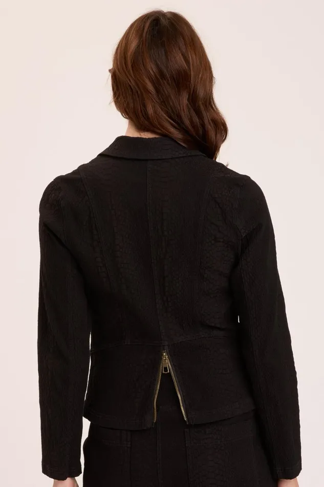 Clothing Jackets XCVI Ingelbert Blazer Black Double Dye
