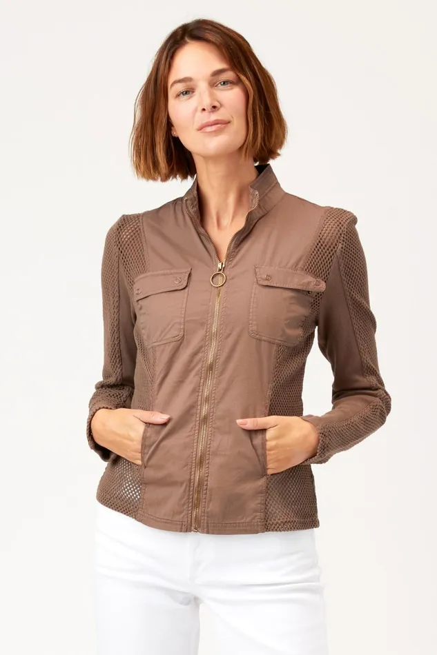 Clothing Jackets XCVI Joone Jacket Sable