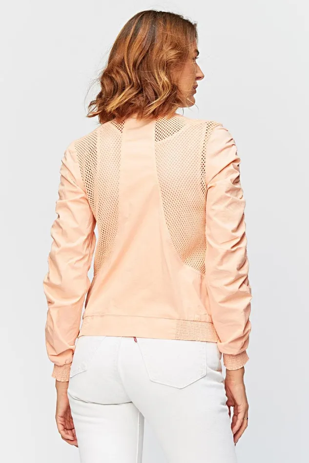 Clothing Jackets XCVI Orrick Bomber Cactus Flower