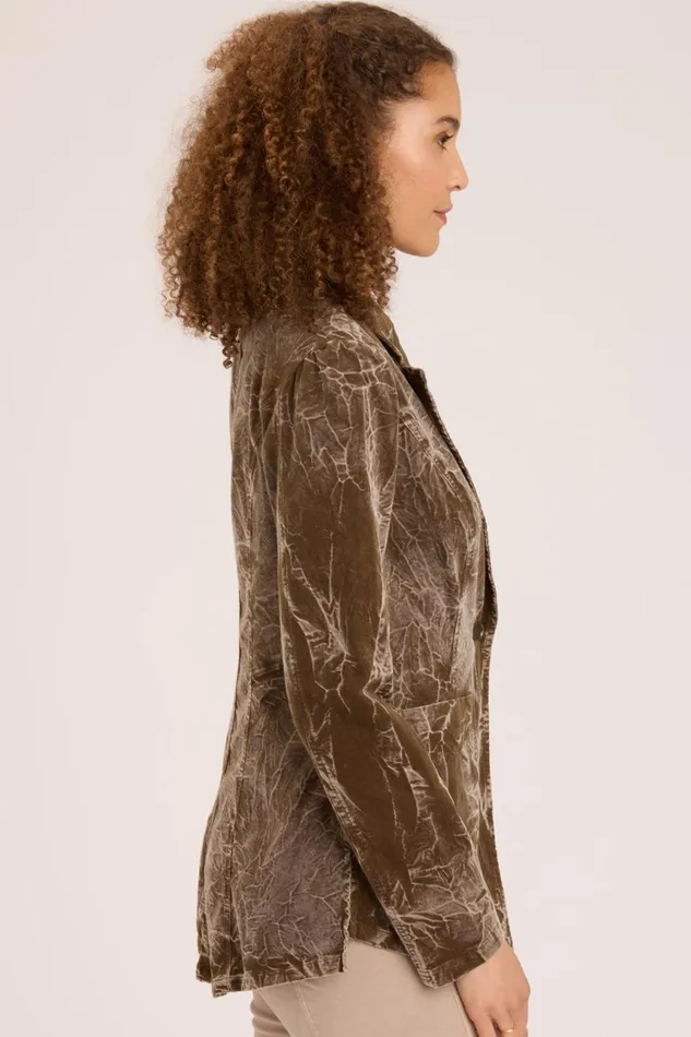 Clothing Jackets XCVI Westbrook Blazer Stone Wash Courtyard
