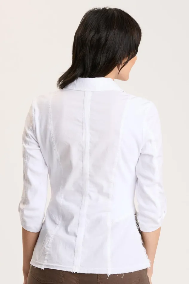 Clothing Jackets XCVI Winslow Blazer White