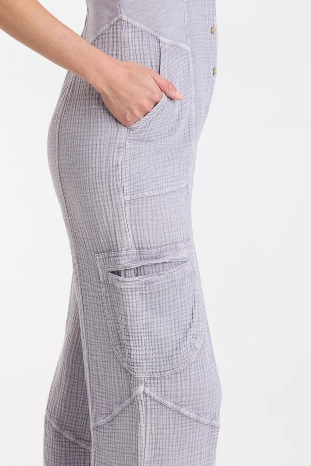 Clothing Jumpsuits XCVI Devereaux Jumpsuit Distress Wash Duchess