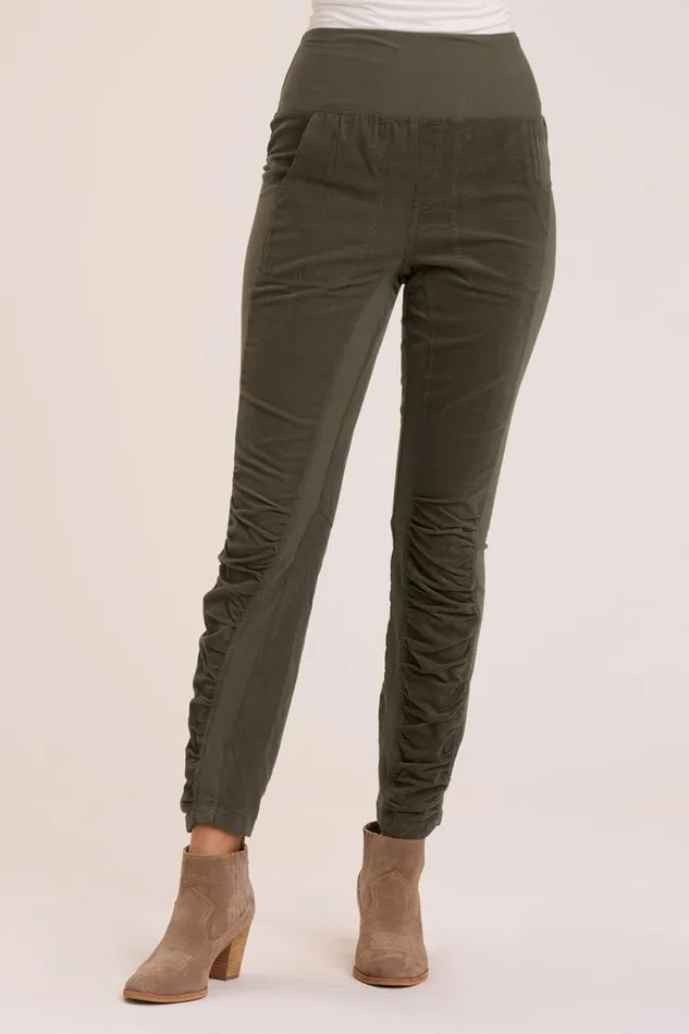 Clothing Leggings XCVI Cord Penny Legging Olive
