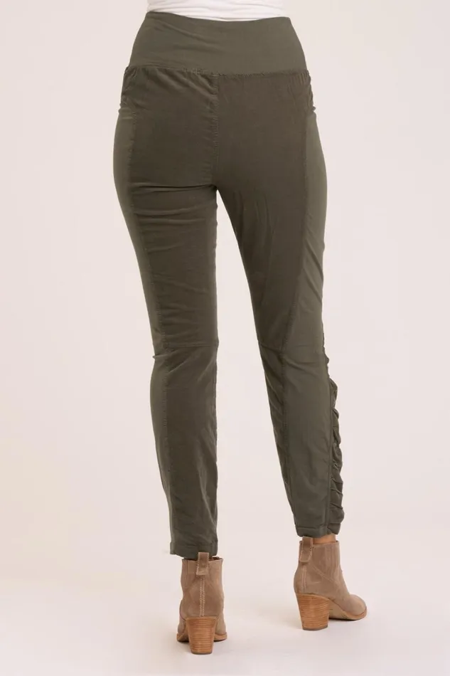 Clothing Leggings XCVI Cord Penny Legging Olive