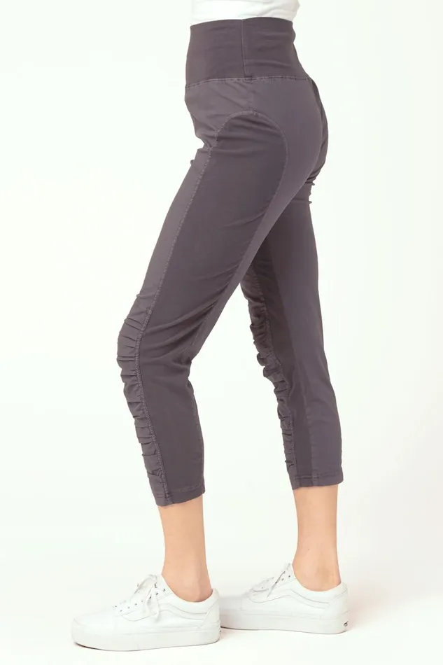 Clothing Leggings XCVI High Waist Jetter Charcoal