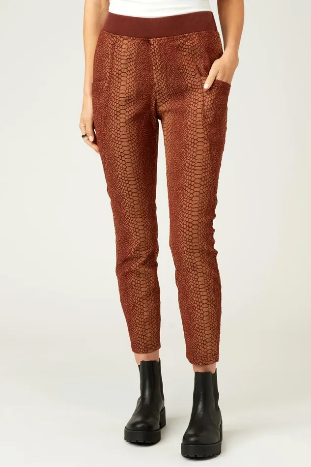 Clothing Leggings XCVI Lansdown Legging Dark Nubuck