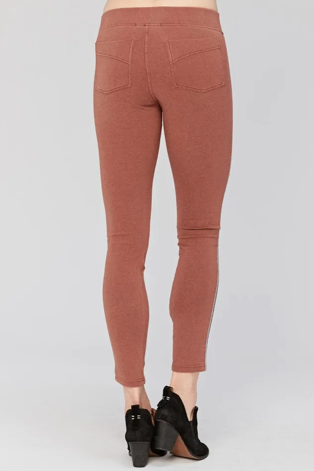 Clothing Leggings XCVI Sportif Legging Nutmeg Pigment