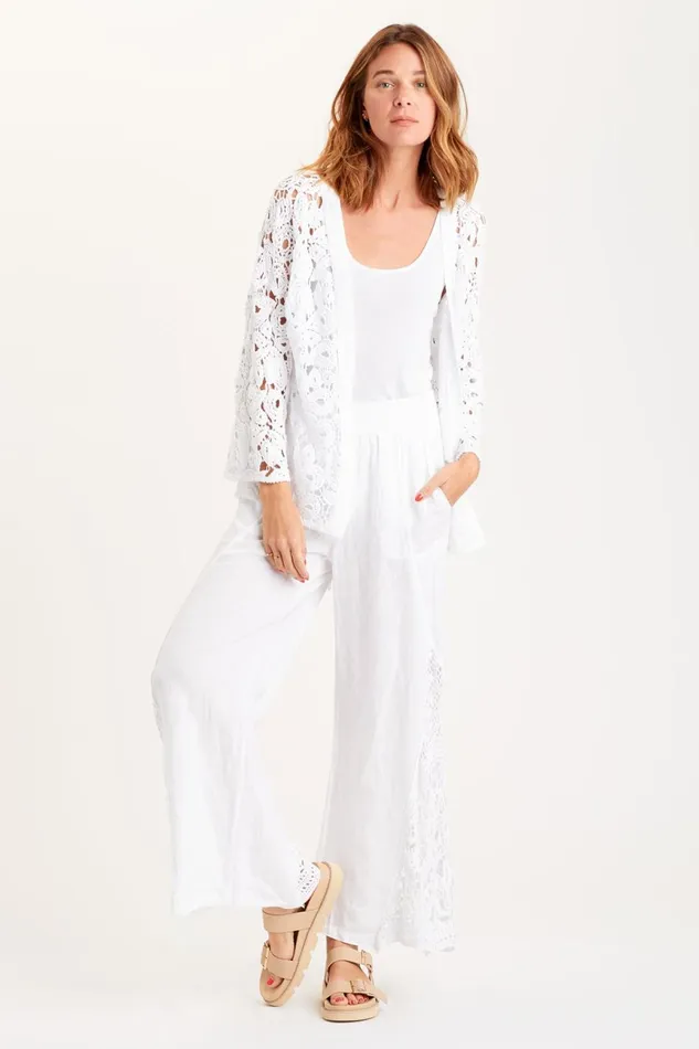 Clothing Pants XCVI Ismay Wide Leg White