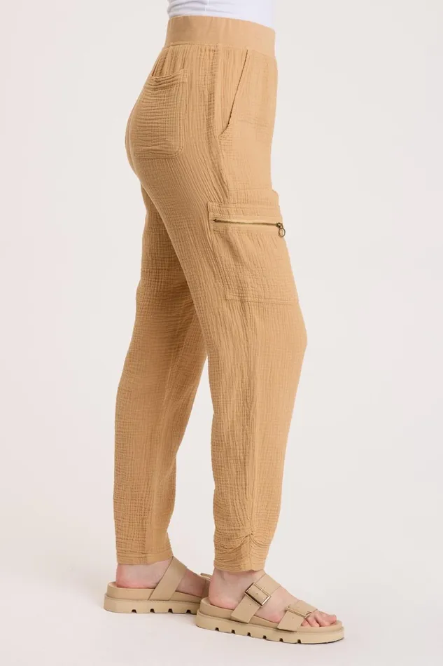 Clothing Pants XCVI Landry Slim Pant Warm Butterscotch