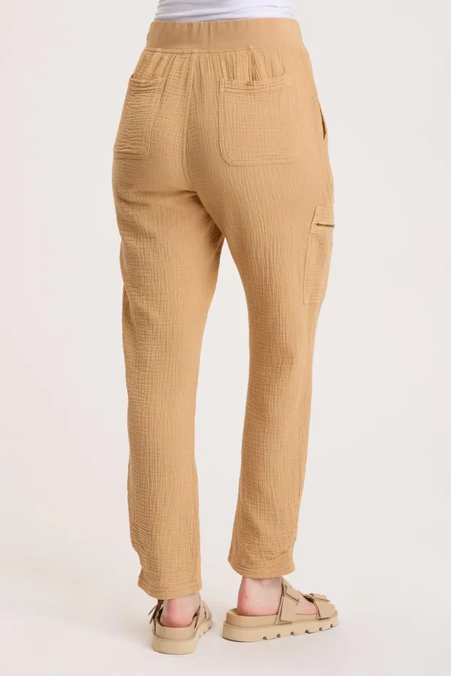 Clothing Pants XCVI Landry Slim Pant Warm Butterscotch