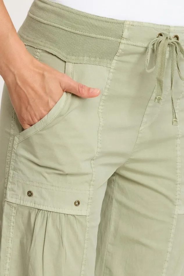 Clothing Pants XCVI Nisha Wide Leg Limescent Pigment
