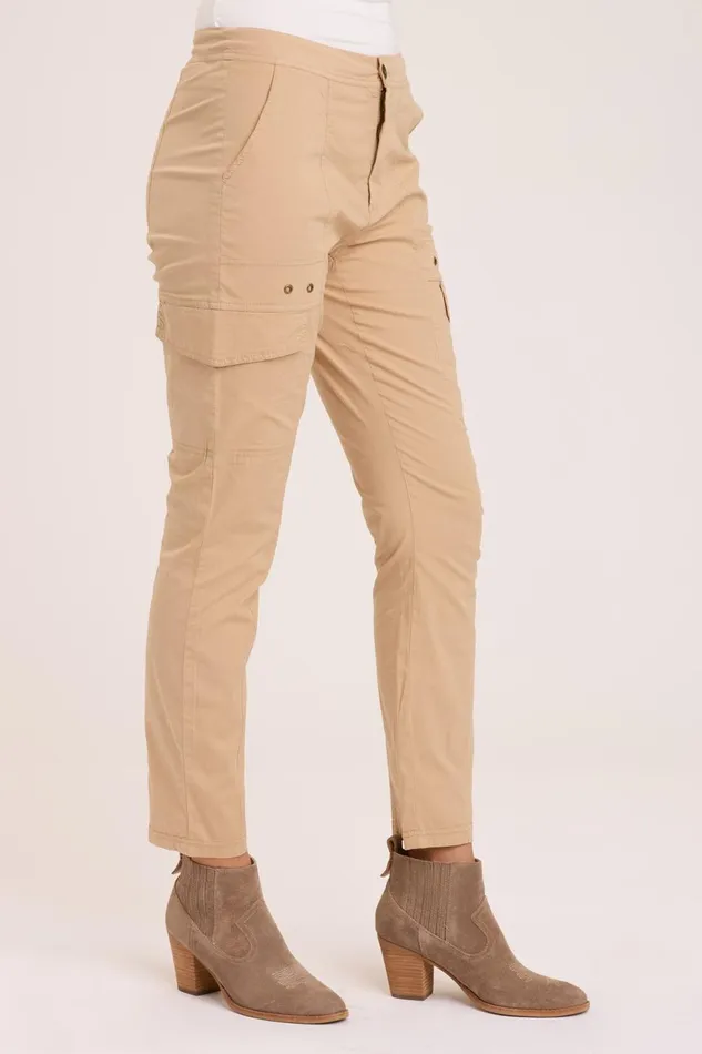 Clothing Pants XCVI Poplin Timberline Legging Burlap