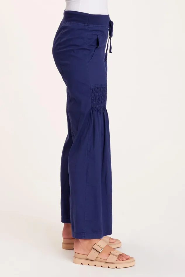 Clothing Pants XCVI Sprightly Wide Leg Hague Blue Pigment