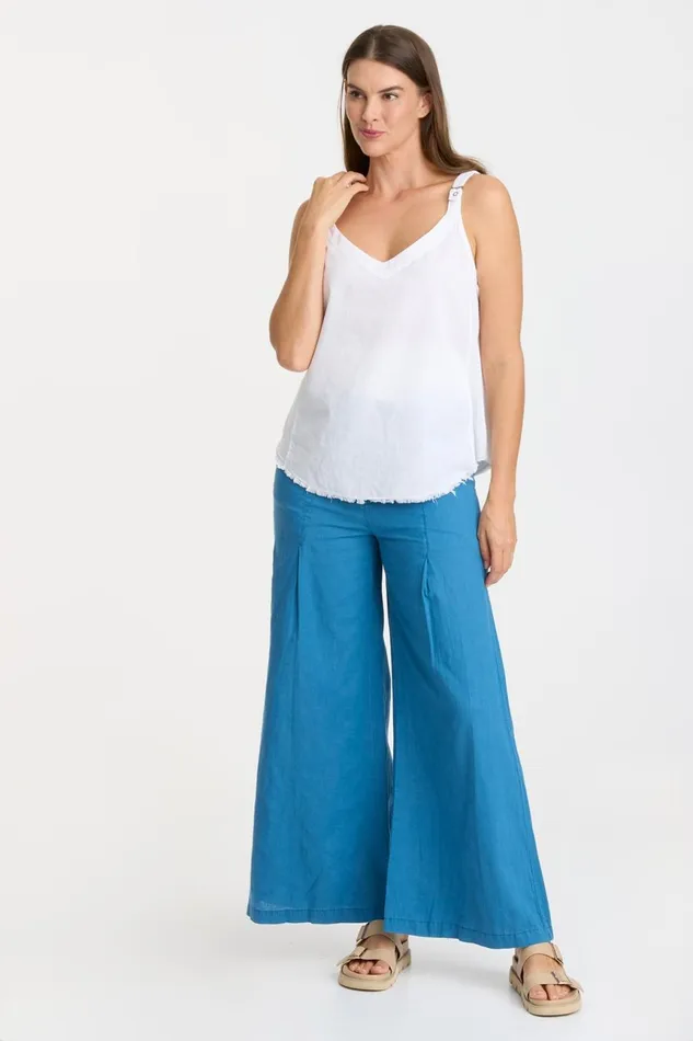 Clothing Pants XCVI Teresa Pant 20 Poseidon Pigment
