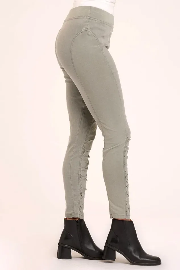 Clothing Pants XCVI Twill Alexa Legging Frost