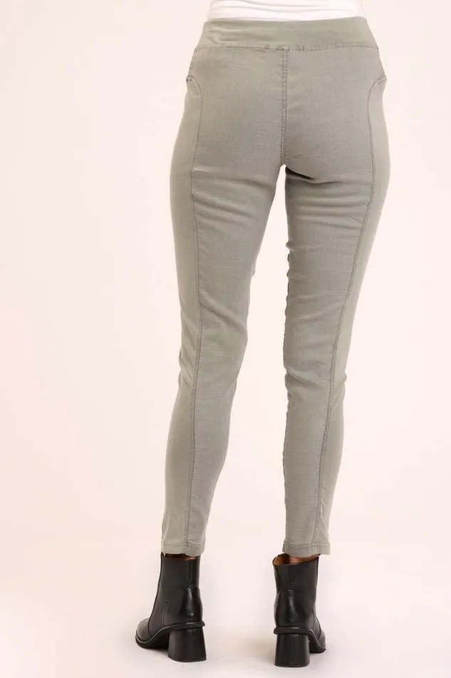 Clothing Pants XCVI Twill Alexa Legging Frost